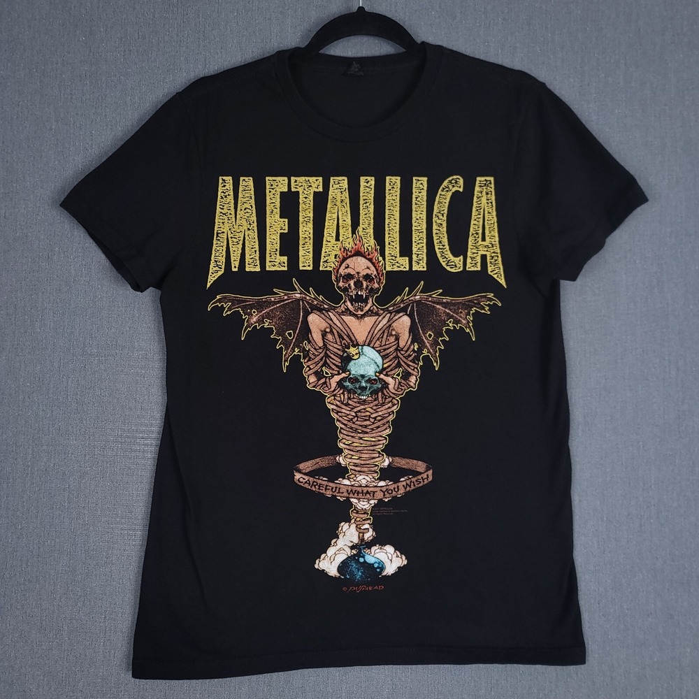 Metallica Shirt Mens Small Black King Nothing‎ Pushead Band Graphic Tee 2017